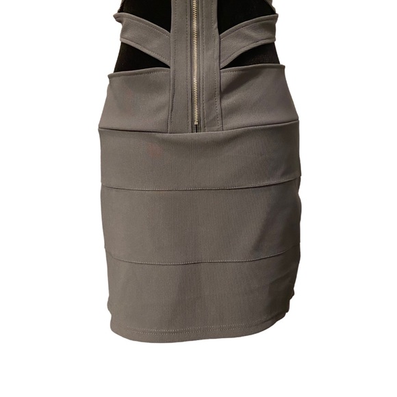 Decibel Gray Back Out Bodycon Dress - Women’s Size X-Large. - Picture 6 of 13